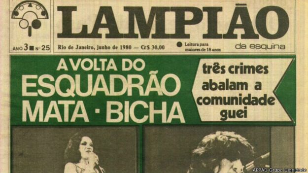 jornal Lampião da esquina _ temática LGBTI+