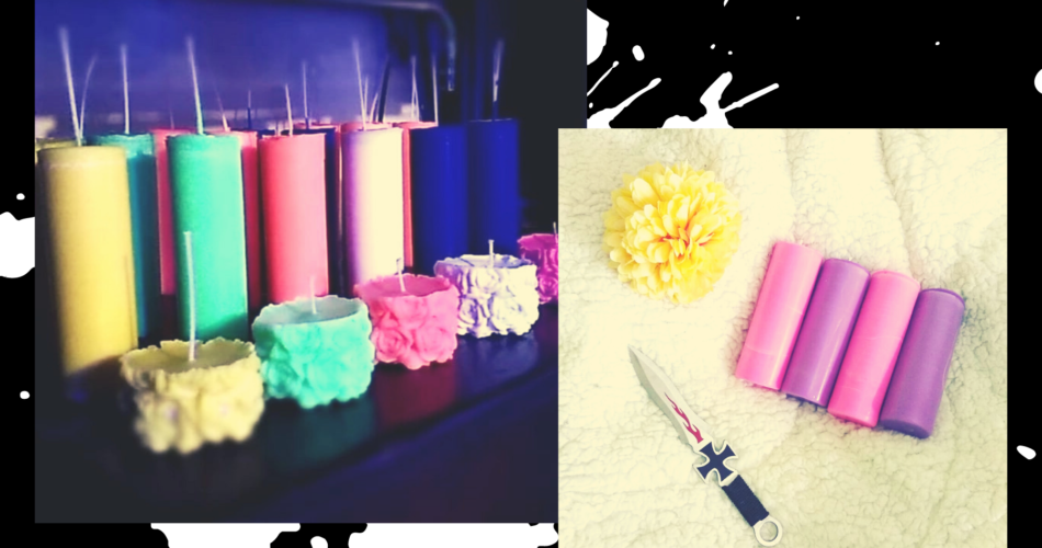 velas da Vivi Escarlate